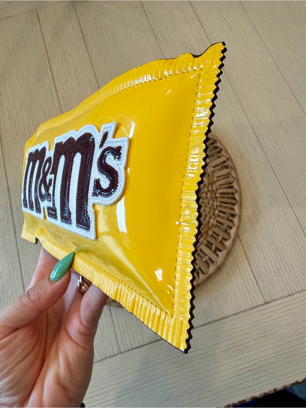 kate spade Yellow M&M's Logo Pouch - Picture 12 of 14